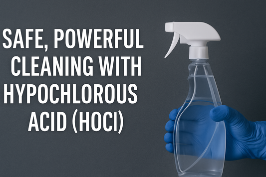A Smarter Clean: Hypochlorous Acid for Odor, Disinfection & Misting