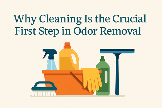 Why Cleaning Is the Crucial First Step in Odor Removal (And What Happens If You Skip It)