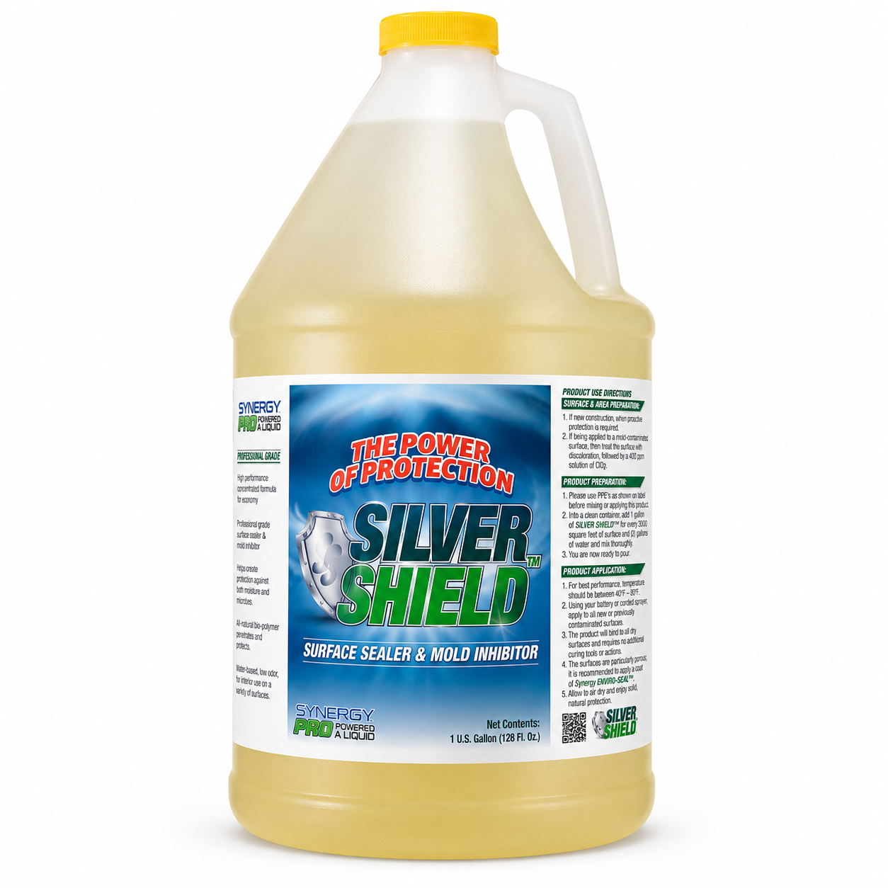 SilverShield™ Surface Sealer & Mold Inhibitor | 1 Gallon Concentrate
