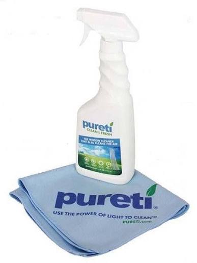 PURETi® Clean & Fresh | Light-Activated Glass & Stainless Steel Treatment