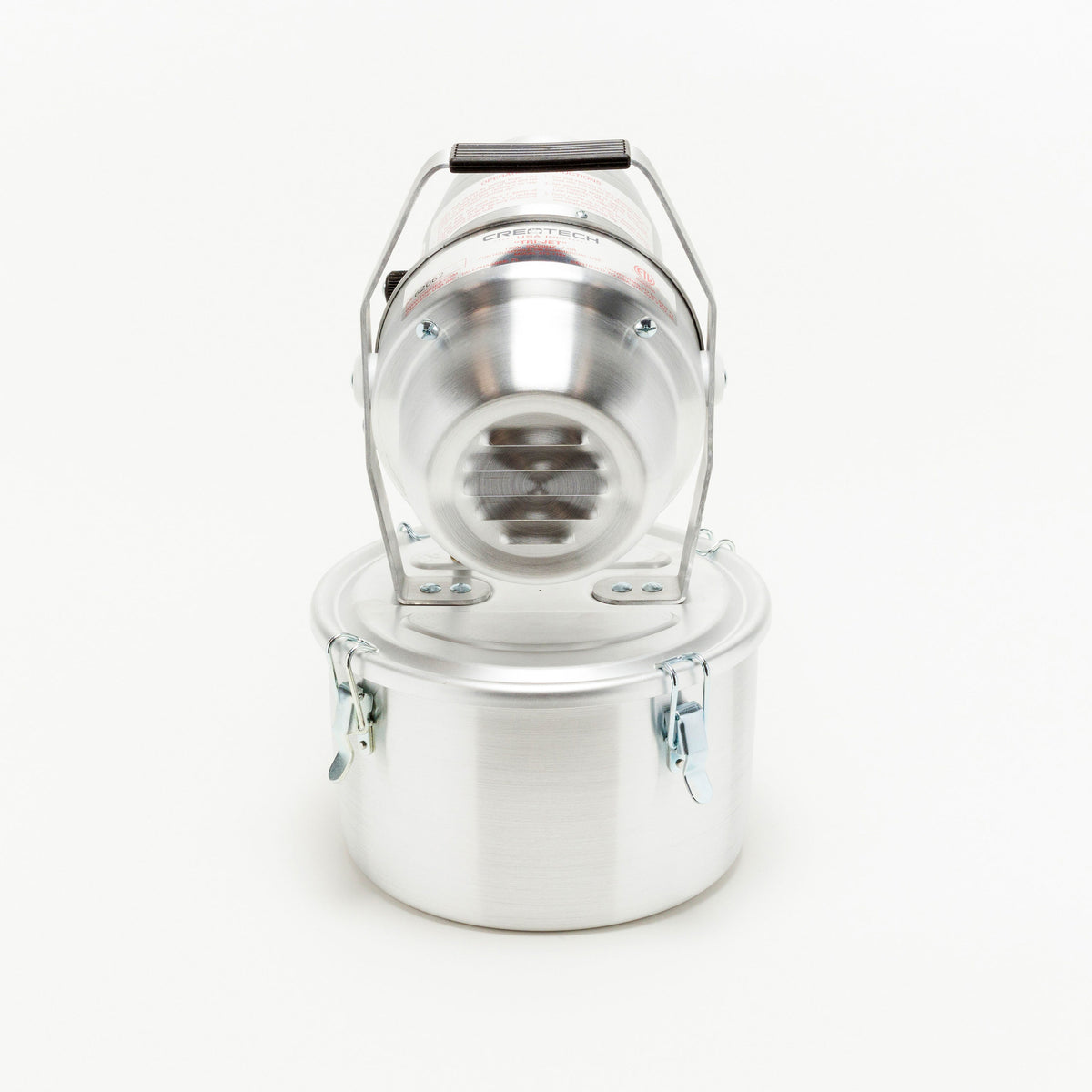 Commander Tri-Jet ULV fogger, rear view with intake filter