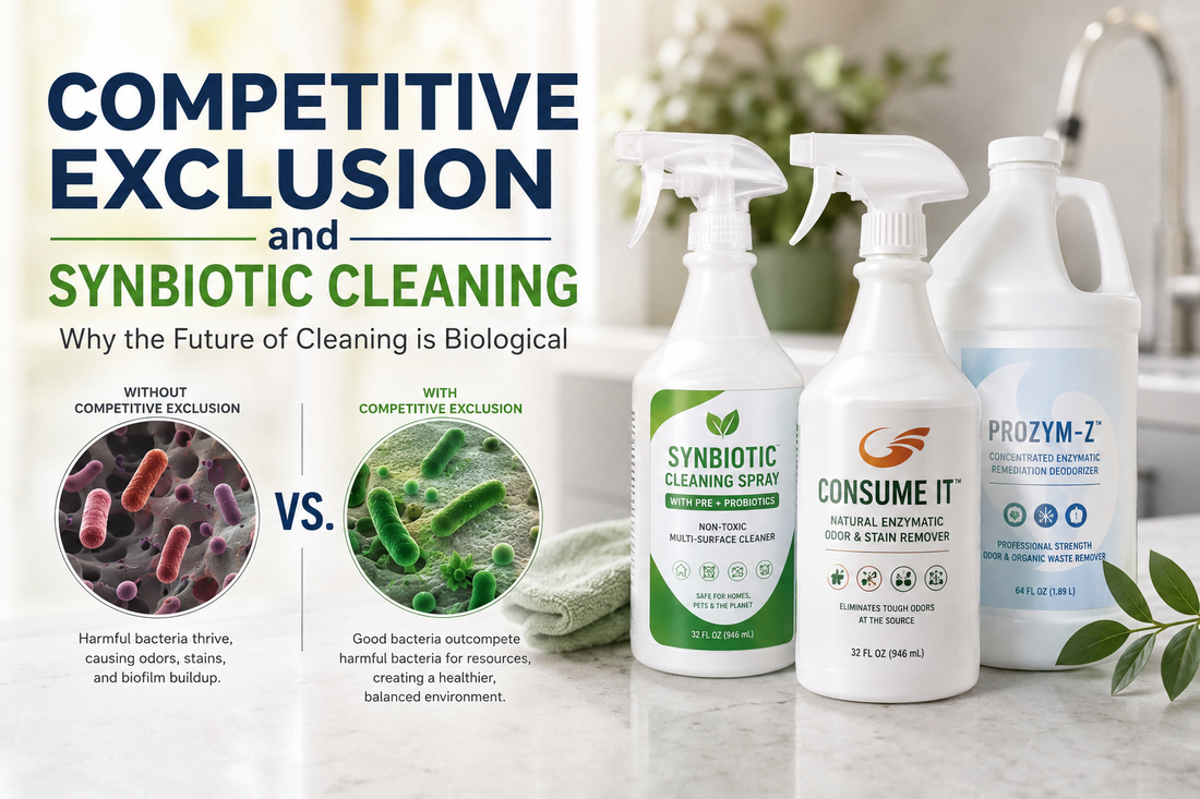 Competitive Exclusion and Synbiotic Cleaning: Why the Future of Cleaning Is Biological