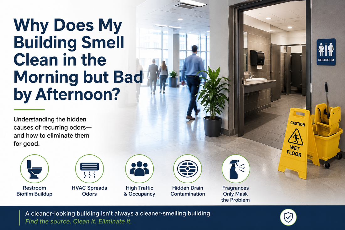 Why Does My Building Smell Clean in the Morning but Bad by Afternoon?