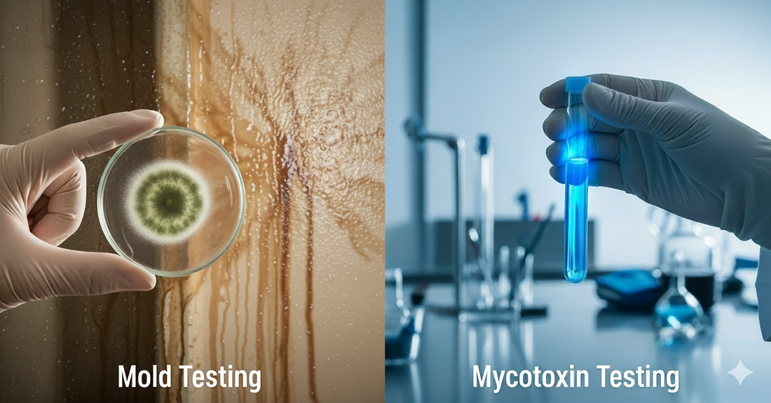 Mold Testing vs. Mycotoxin Testing: What’s the Difference and Which Do You Need?