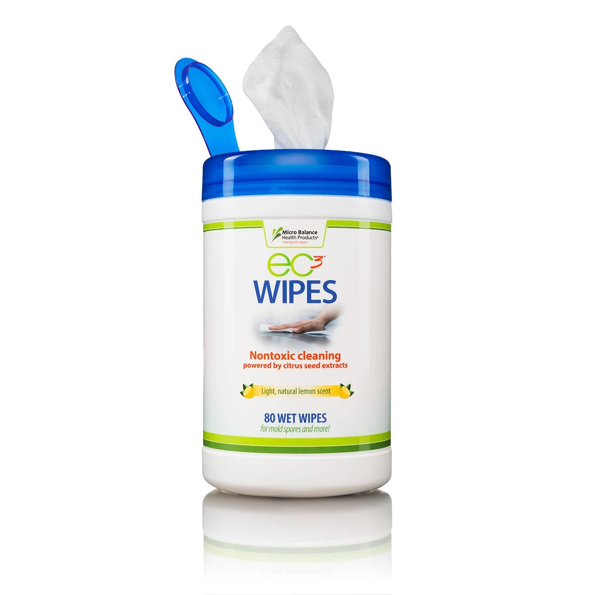 EC3 Mold Cleaning Wipes | Non-Toxic Mold & Odor Surface Wipes