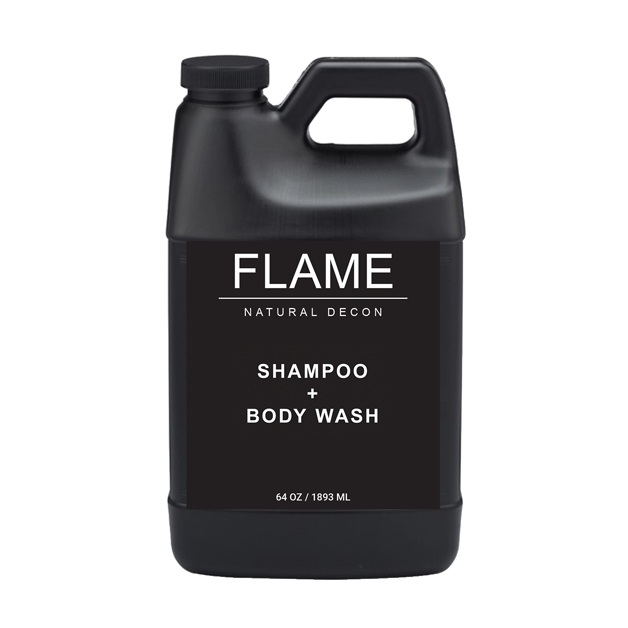 FLAME Natural Decon Shampoo + Body Wash