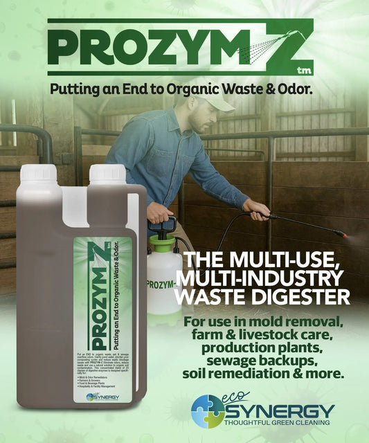 PROZYM-Z 64oz concentrated enzymatic deodorizer bottle front