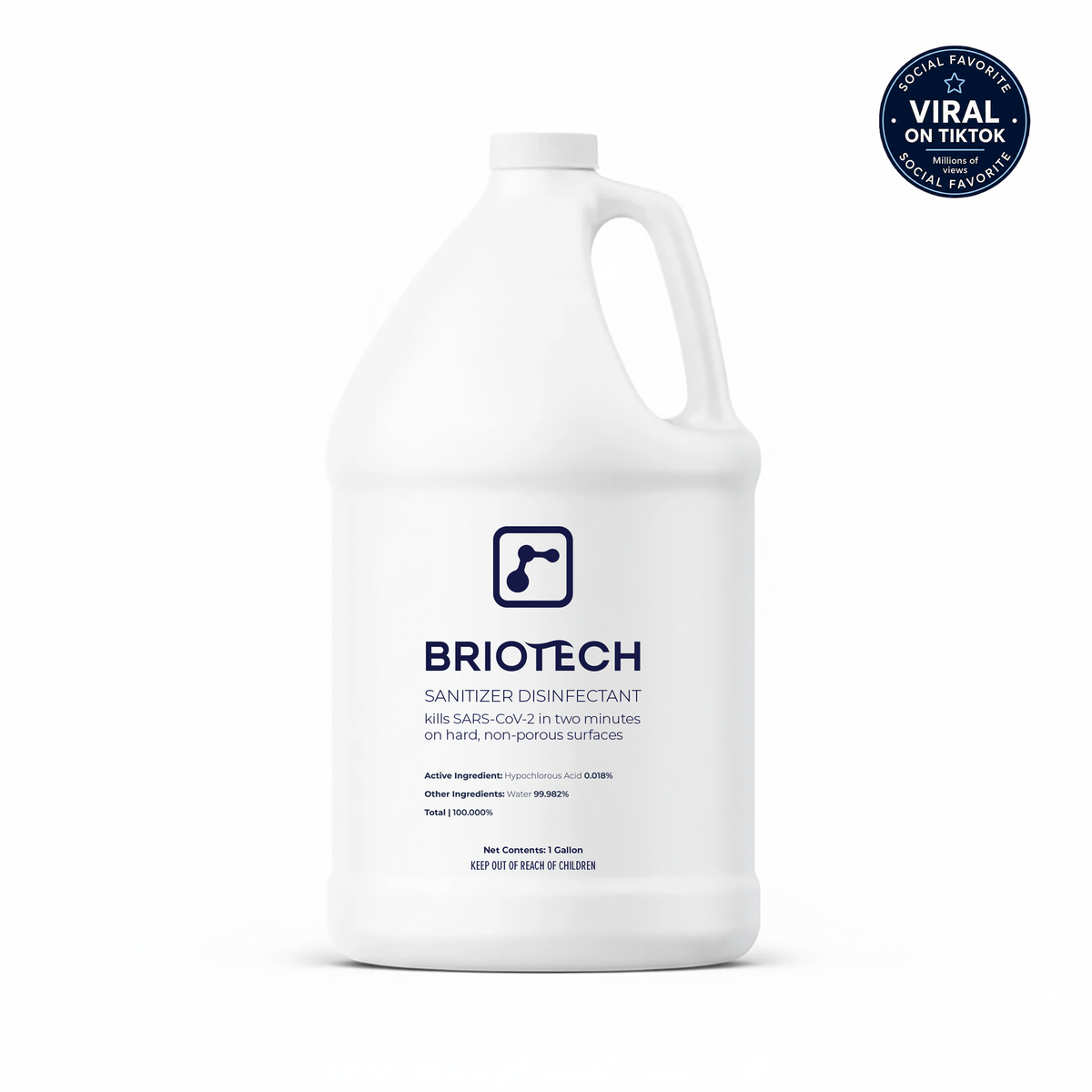 Briotech Sanitizer + Disinfectant