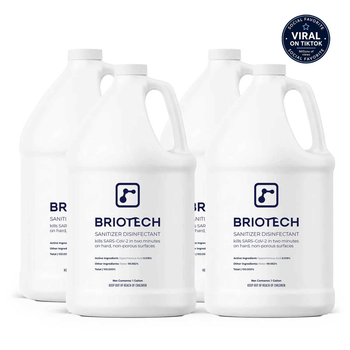Briotech Sanitizer + Disinfectant