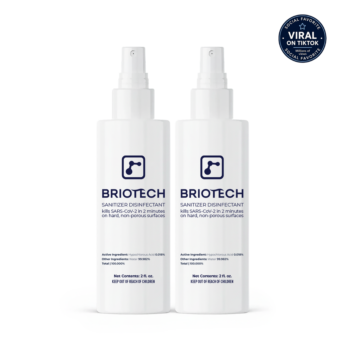 Briotech Sanitizer + Disinfectant