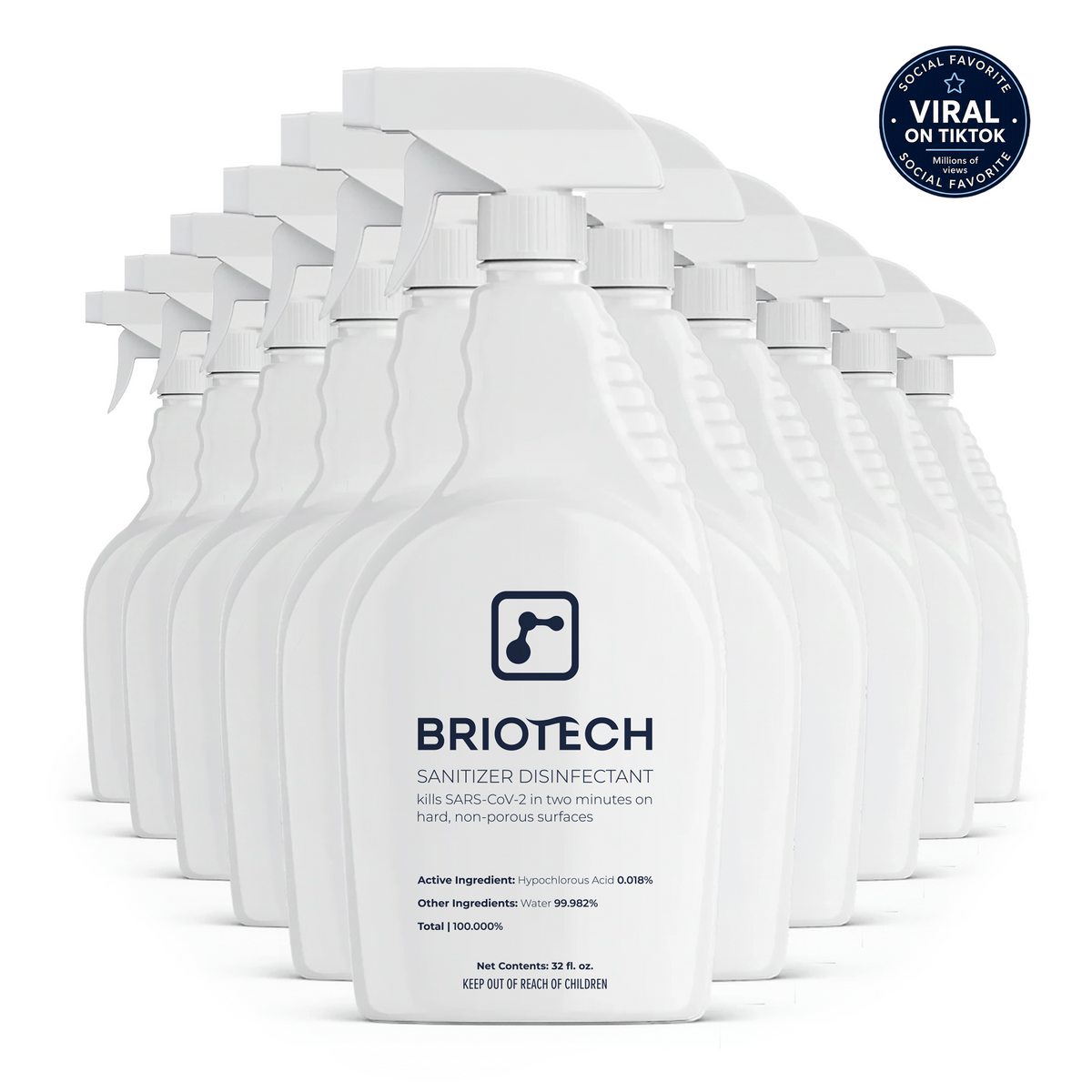Briotech Sanitizer + Disinfectant