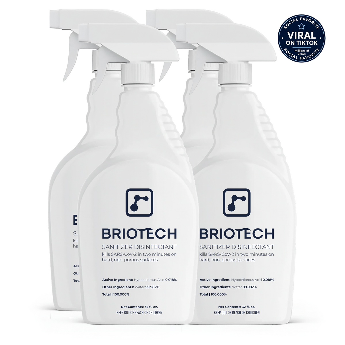 Briotech Sanitizer + Disinfectant