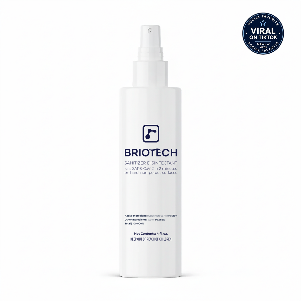 Briotech Sanitizer + Disinfectant