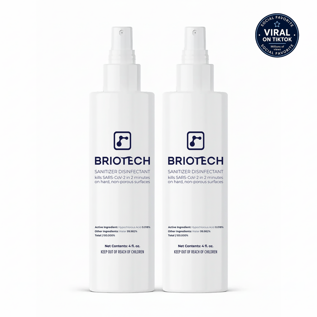 Briotech Sanitizer + Disinfectant