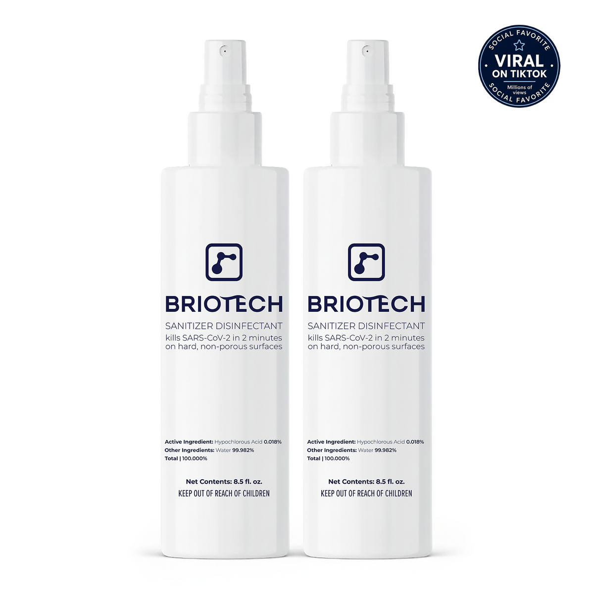 Briotech Sanitizer + Disinfectant
