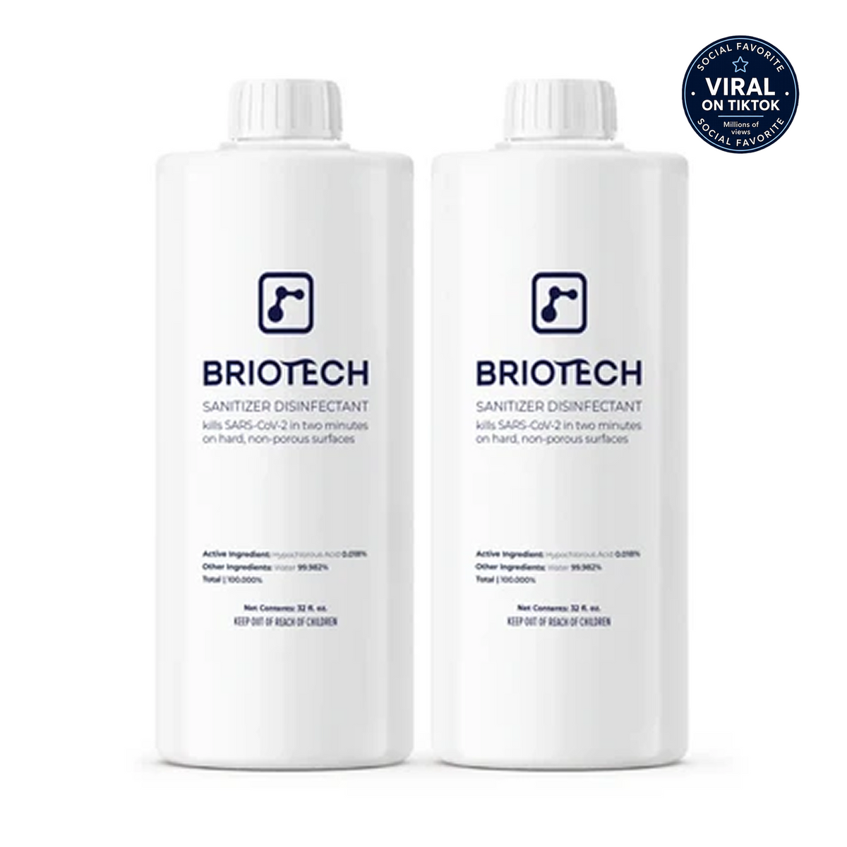 Briotech Sanitizer + Disinfectant