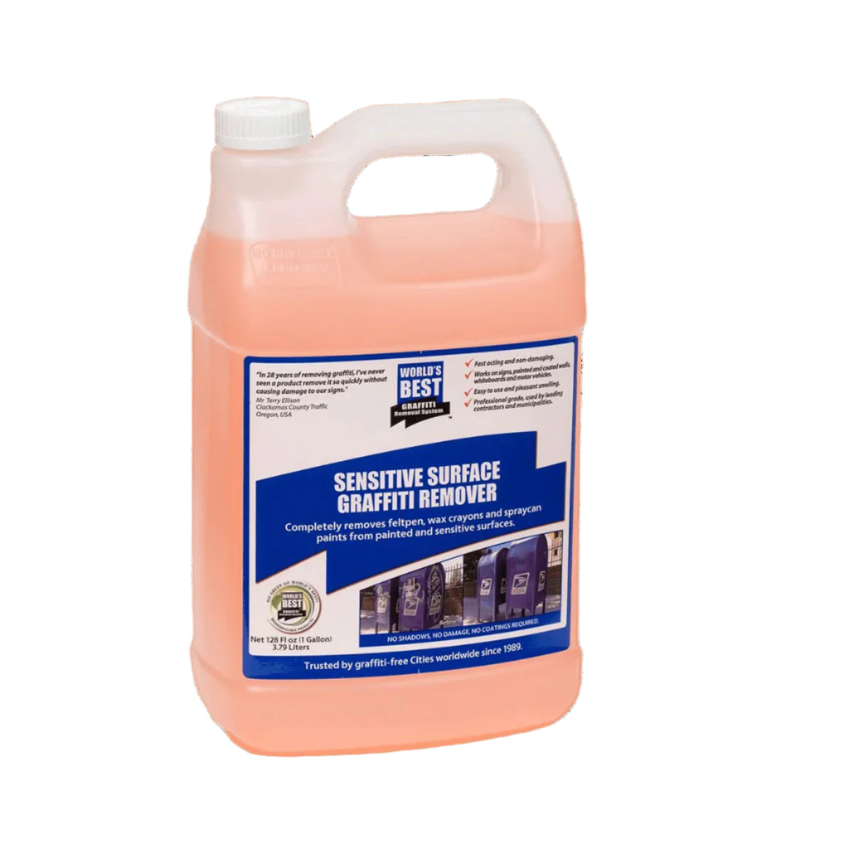 Sensitive Surface Graffiti Remover Bottle