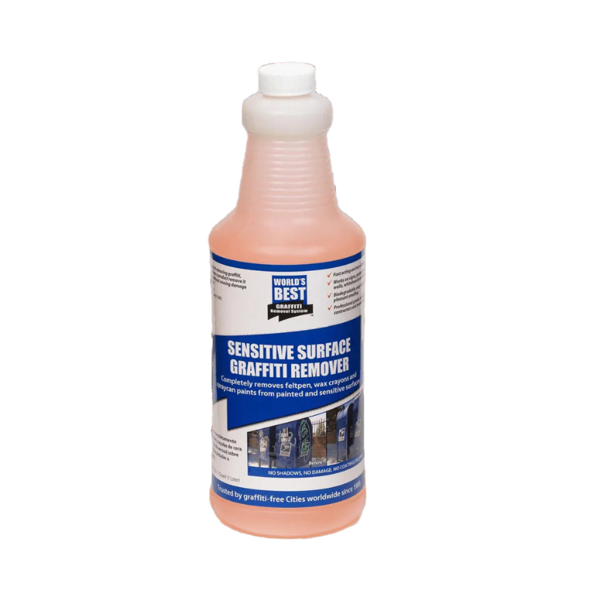 Sensitive Surface Graffiti Remover Bottle