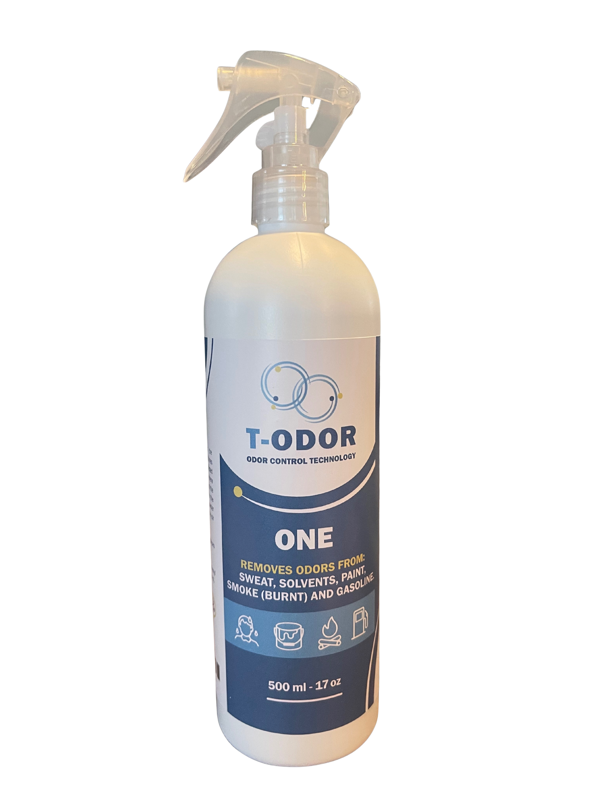 T-Odor Molecular Solution II, 500ml Spray Bottle with Trigger on a white background