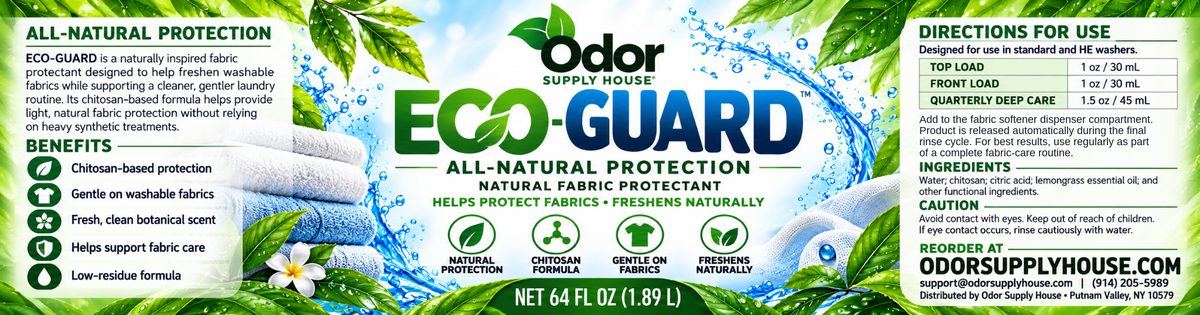 Eco-Guard 64 oz label