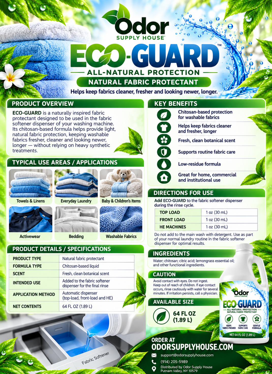 Eco-Guard spec sheet